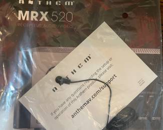 MRX520 Anthem receiver Home theater system, when you want only the best sound! 