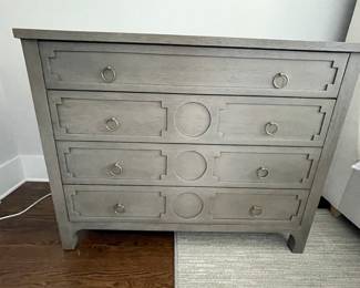 No one, but two master bedside tables!