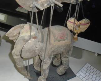 WOOD JOINTED ELEPHANT