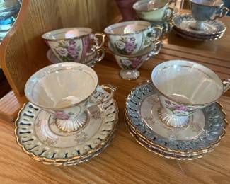 Lusterware tea set