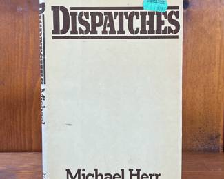 DISPATCHES BY MICHAEL HERR | Hardcover book with dust jacket. - l. 6 x h. 8-1/2 in
