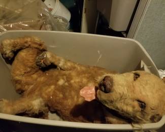 FAKE Dog. Movie Prop