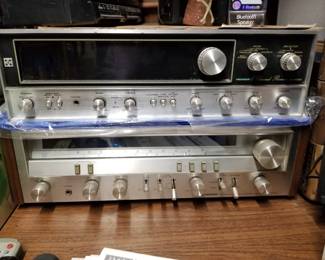 More than pictured High Wattage Receiver Amplifiers & Surround Sound System