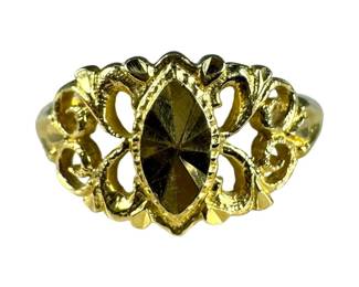 14kt Yellow Beverly Hills Gold Ring