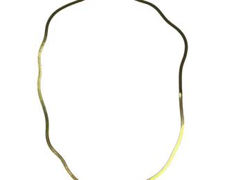 14kt Yellow Gold Herringbone Chain