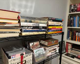 More books, CD's and DVD's