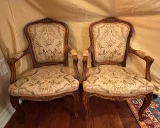 Pair of child's chairs