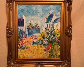 Oil on canvas by Joyce Dunham