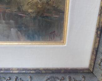 Detail of Vladimir Pusovski  Oil Painting 