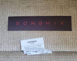 Label on Donghia Chair