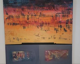 Dan Namingha Oil on Canvas