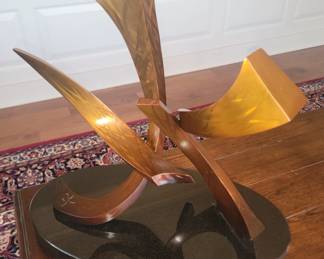 Casey Horn Bronze Sculpture 