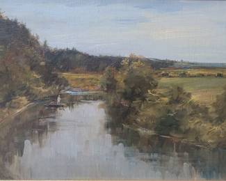 Detail of Vladimir Pusovski  Oil Painting 