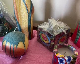 Funky candles 