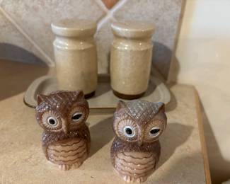 Old school salt and pepper shakers 