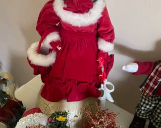 Vintage Christmas doll