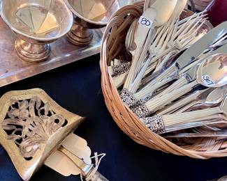 MORE STERLING - This Antique Server Though!