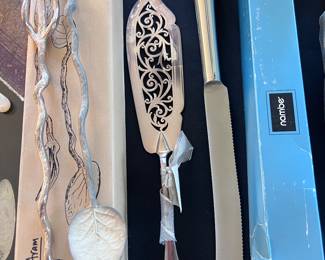 Lots of Nambe, Vera Wang, Michael Aram etc..