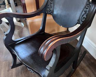 Antique Rocking Chair - it is quite stunning in person