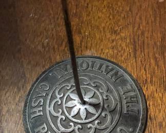 National Cash Register Co. receipt holder