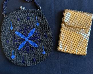 Vintage purse, cigarette case