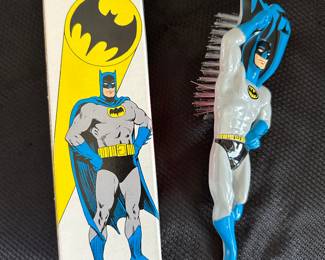 Vintage Avon Batman brush NOS