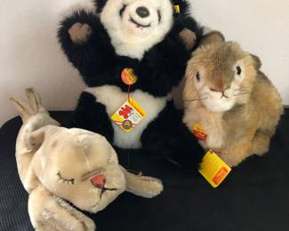 Steiff Plush Rabbits