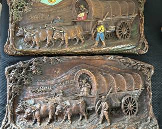 Vintage Syroco Wall Plaques
