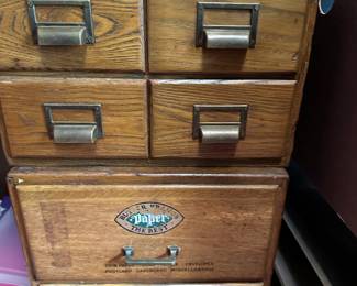 Vintage wood caninets