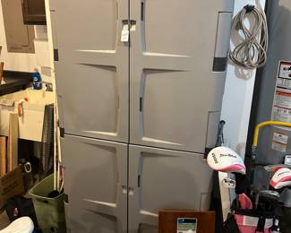 Rubbermaid utility cabinet