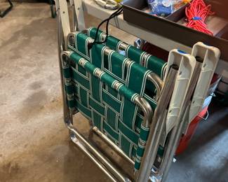 Aluminum lawnchairs