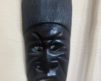 Wooden African Mask 