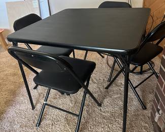 Card Table & Chairs
