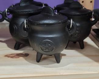 cast iron cauldrons