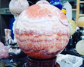 jasper crystal sphere