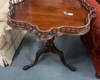 Baker Pedestal Table