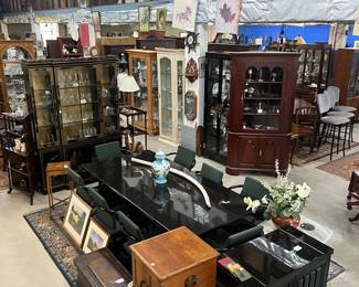 Knoll Chairs Granite Table