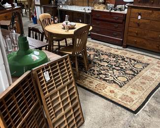 Wooden Printers Drawers