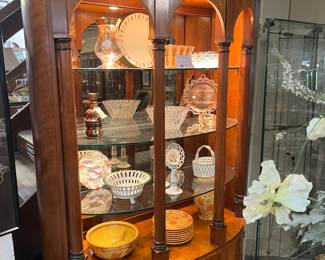 Lighted Curio Cabinet