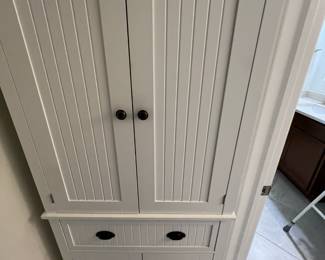 White cabinet bad photo