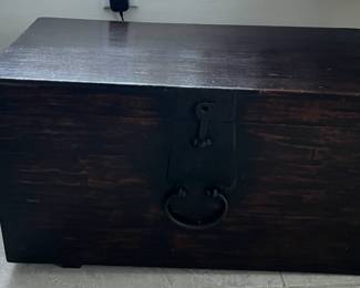 antique trunk