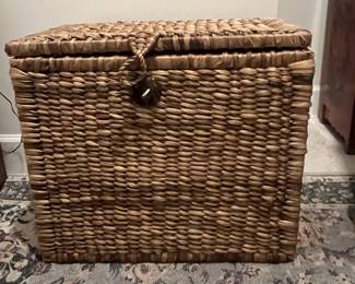 wicker trunk