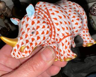 Lots of Herend figurines