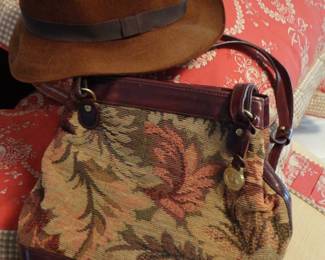 Brahmin Purse/Peruvian Connection Hat