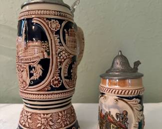 German Beer Steins 