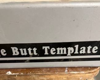 Hinge Butt Template Kit