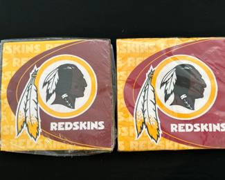 Redskins napkins
