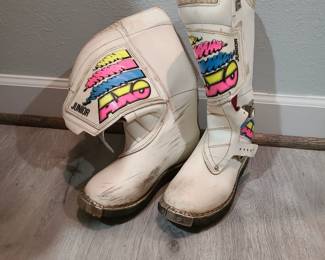 Vtg. Motorcross boots