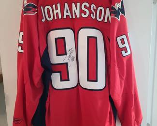Washington Capitals Johansson #90  signed jersey