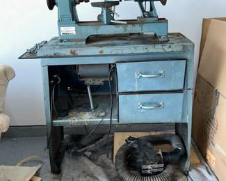Lathe with table